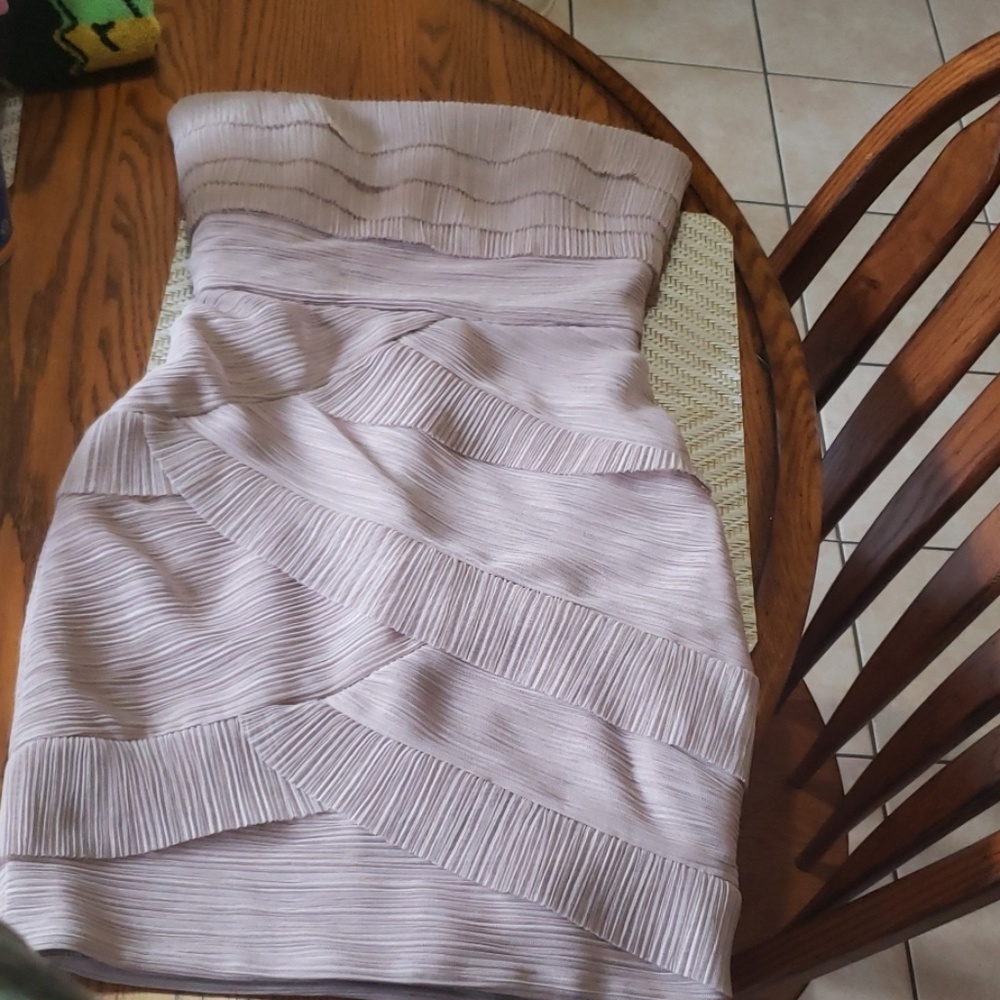 BCBG strapless dress